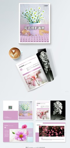 生命的簡約美學 花卉攝影與苗木種植的藝術畫冊